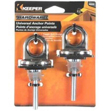 Keeper Keeper 05648-05649 Premium Universal Chrome Anchor Point 6200562